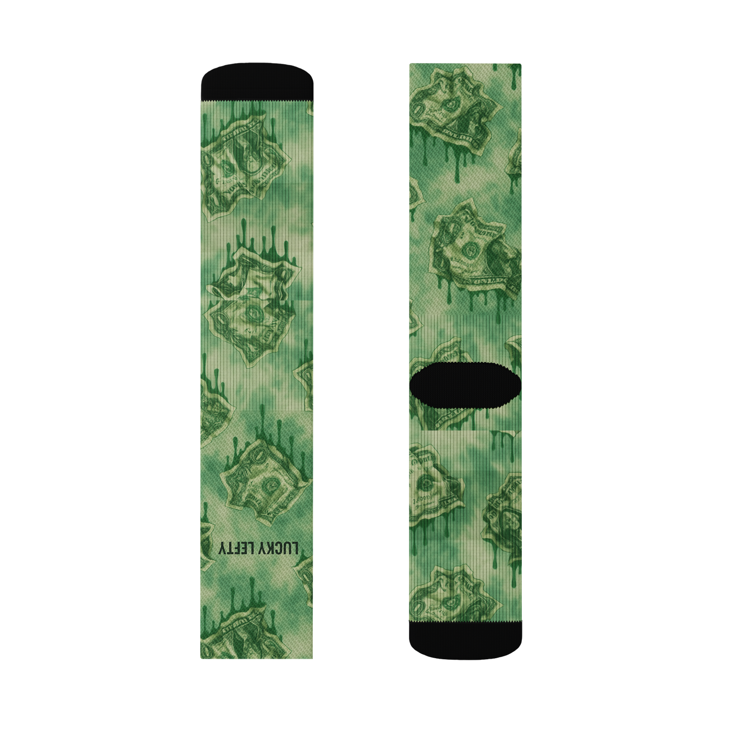 ð Money Drip Crew Socks (100% off)