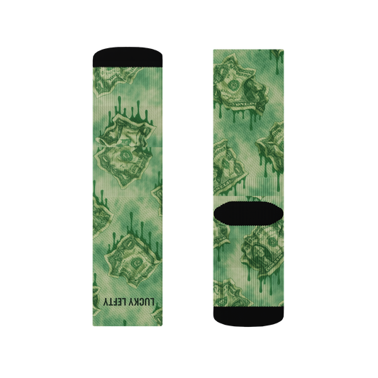 ð Money Drip Crew Socks (100% off)