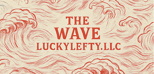 Japanese Woodblock Waves Button Down Shirt