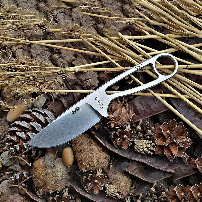 "IZULA" Ant Engraved Mono Mini Blade