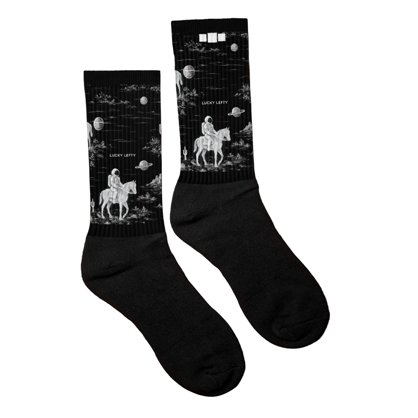 astronauts on the mesa.