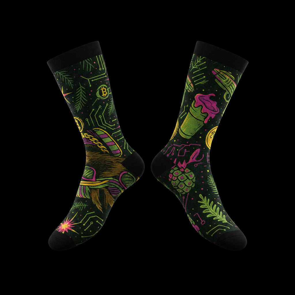 Cryptocoon Crew Socks