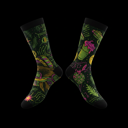 Cryptocoon Crew Socks