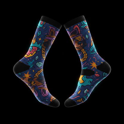 Cryptocoon Too Crew Socks