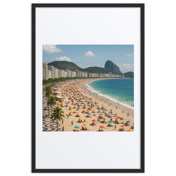 24"x 36" Framed poster