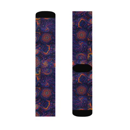 🎁 Galaxy Swirl Crew Socks (100% off)