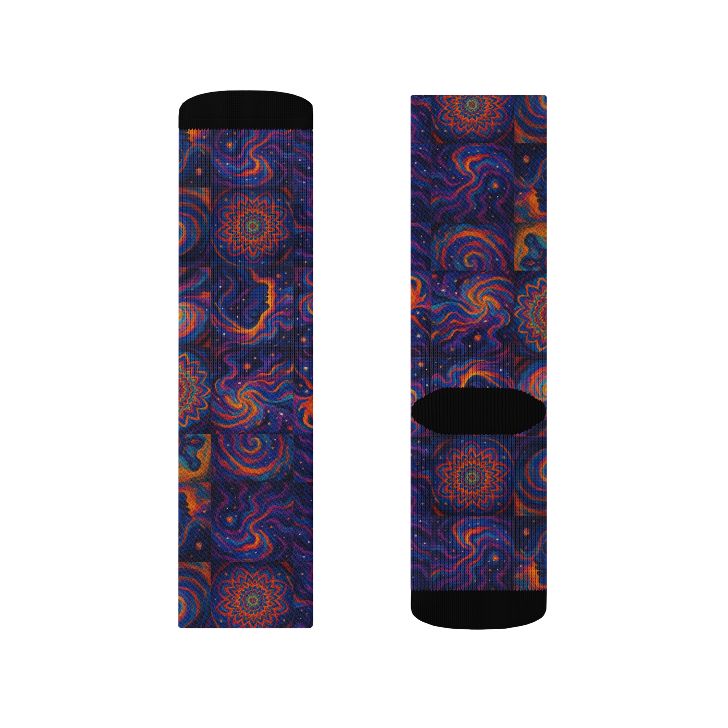 🎁 Galaxy Swirl Crew Socks (100% off)