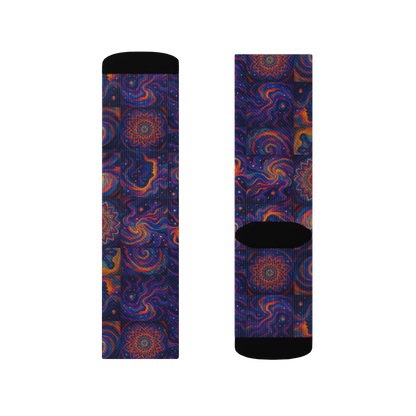 🎁 Galaxy Swirl Crew Socks (100% off)